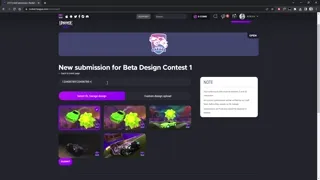 Video preview for DESIGN CONTEST SUBMIT " NOTE " are wrong